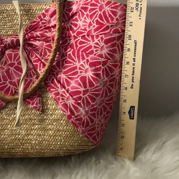 Calypso St. Barth for Target Straw Cotton beach market tote - Picture 7 of 11